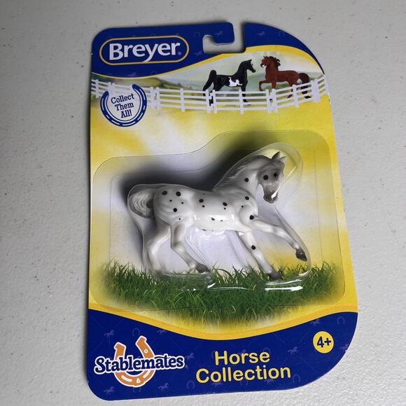 Breyer Stablemates Horses Lot Appaloosa Arabian Warmblood 4 Collectible Toys NEW - Picture 5 of 10